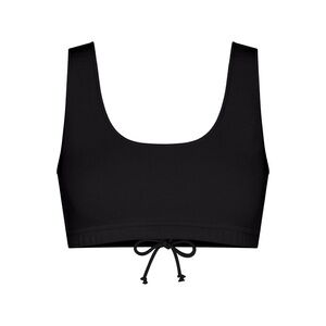 skims - cotton fleece bralette